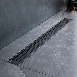 Душевой лоток AM.PM MasterFlow 70 W01SC-P11-070-01BM с Черной матовой решеткой Cut Gradient